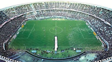 Espectacular imagen del Cilindro de Avellaneda.