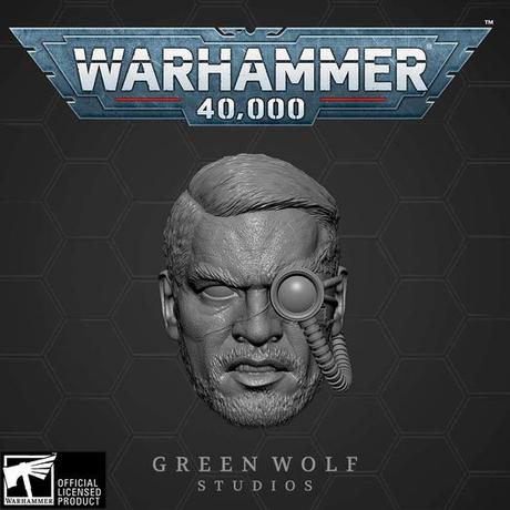Green Wolf Studios sacará miniaturas de escala  1/6 de W40K