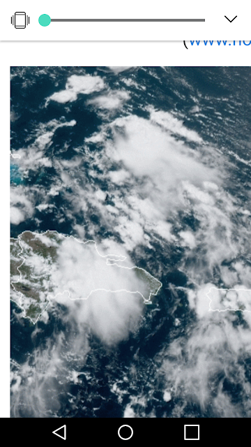 Lluvias por vaguada en República Dominicana