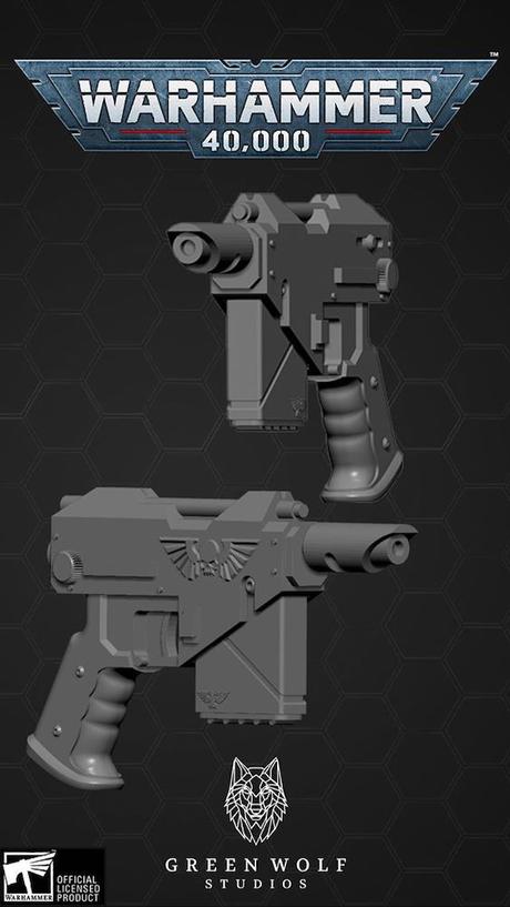 Green Wolf Studios sacará miniaturas de escala  1/6 de W40K
