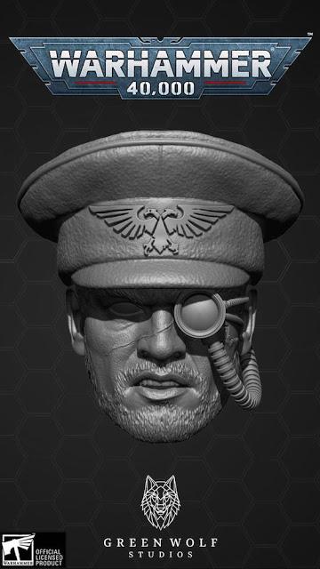 Green Wolf Studios sacará miniaturas de escala  1/6 de W40K