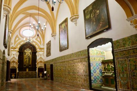 Las pinturas de la Capilla Gótica del Alcázar.