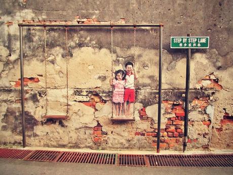 Los grafitis de George Town en Malasia