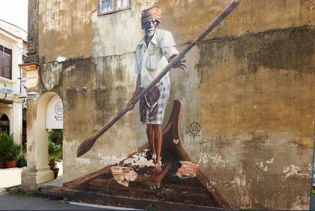 Los grafitis de George Town en Malasia