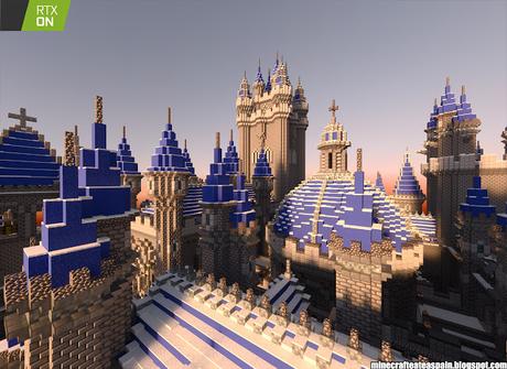 Minecrafteate en RTX Nº1: Castillo de Noriland en Minecraft RTX.