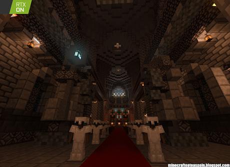 Minecrafteate en RTX Nº1: Castillo de Noriland en Minecraft RTX.