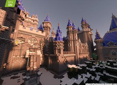 Minecrafteate en RTX Nº1: Castillo de Noriland en Minecraft RTX.
