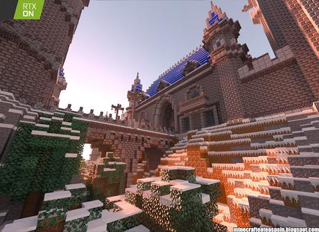 Minecrafteate en RTX Nº1: Castillo de Noriland en Minecraft RTX.