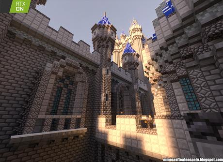 Minecrafteate en RTX Nº1: Castillo de Noriland en Minecraft RTX.