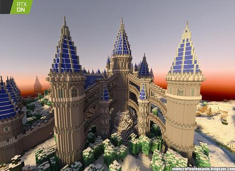 Minecrafteate en RTX Nº1: Castillo de Noriland en Minecraft RTX.