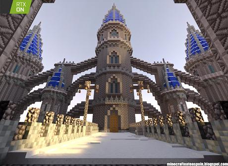 Minecrafteate en RTX Nº1: Castillo de Noriland en Minecraft RTX.