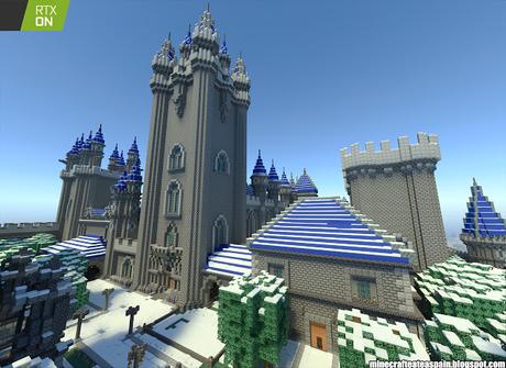 Minecrafteate en RTX Nº1: Castillo de Noriland en Minecraft RTX.