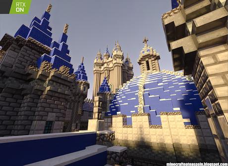 Minecrafteate en RTX Nº1: Castillo de Noriland en Minecraft RTX.