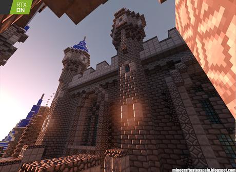Minecrafteate en RTX Nº1: Castillo de Noriland en Minecraft RTX.
