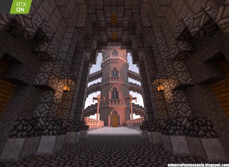 Minecrafteate en RTX Nº1: Castillo de Noriland en Minecraft RTX.