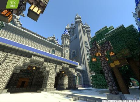 Minecrafteate en RTX Nº1: Castillo de Noriland en Minecraft RTX.