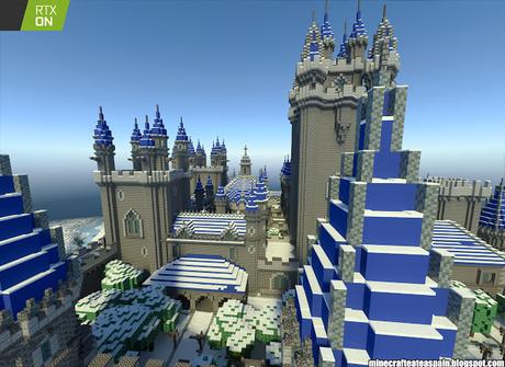 Minecrafteate en RTX Nº1: Castillo de Noriland en Minecraft RTX.
