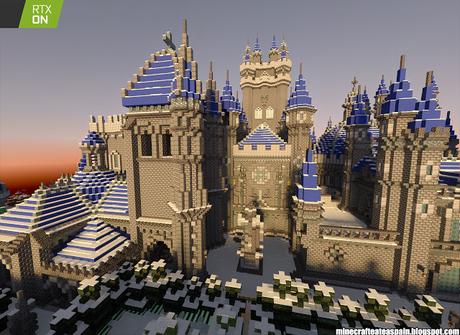 Minecrafteate en RTX Nº1: Castillo de Noriland en Minecraft RTX.