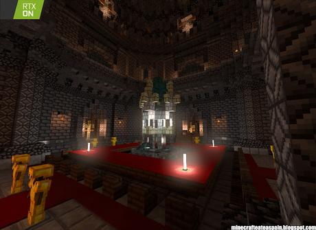 Minecrafteate en RTX Nº1: Castillo de Noriland en Minecraft RTX.