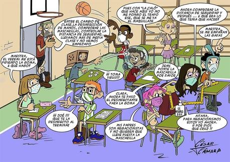 Mascarillas para los niños para ir al colegio ¿Cuál elijo? ¿Cuántas compro?