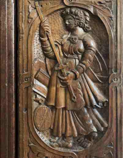 Matemáticas en la puerta de la Cancillería de Sion