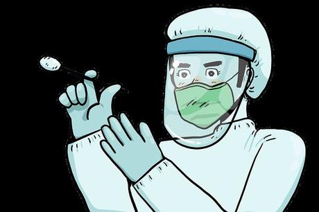 Auto test de COVID-19 con hisopo nasal Auto test de COVID-19 con hisopo nasal