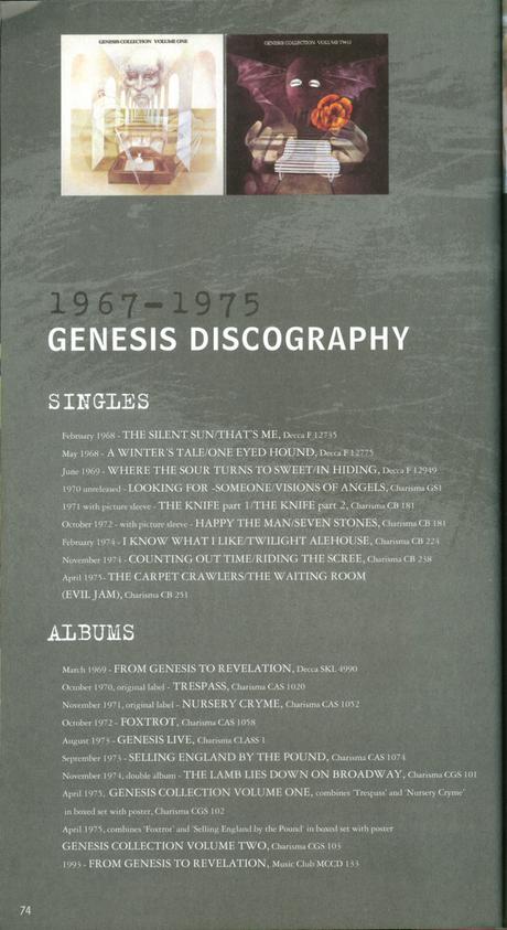 Genesis - Archive 1967-75 (1998)