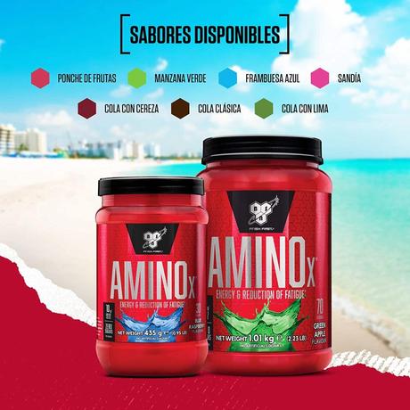 sabores amino x