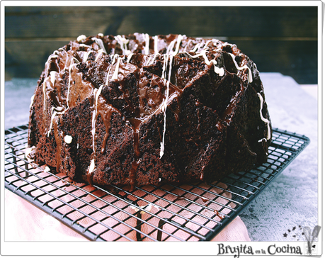 Bundtcake chocolate y calabacin