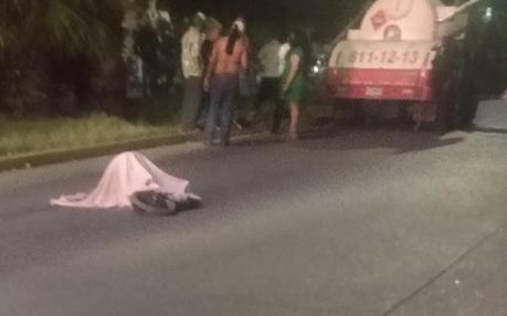 Muere atropellada niña en bicicleta en la avenida Coral