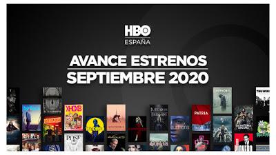 Estrenos HBO Septiembre 2020