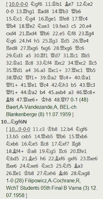 Descanso en la 11ª ronda y tablas en las 12ª de Angel Fernández en el Campeonato de España de 1967