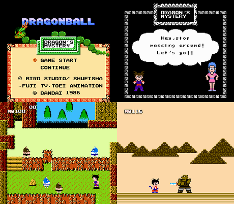 [ROM hack] Dragon Ball – Dragon’s Mystery (NES)