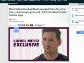 ¡Messi queda Barcelona!, coincide prensa mundial