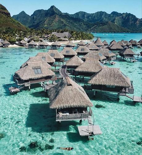 Polinesia resort de lujo viaje de novios