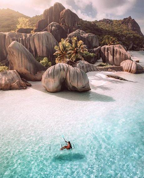 Seychelles playa lujo