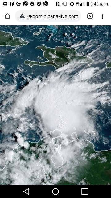 Aviso de lluvias para el suroeste este viernes.