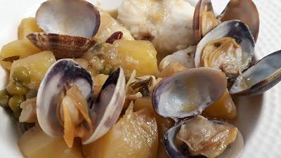 ALL I PEBRE DE RAPE CON ALMEJAS ALL I PEBRE DE RAPE CON ALMEJAS