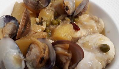 ALL I PEBRE DE RAPE CON ALMEJAS ALL I PEBRE DE RAPE CON ALMEJAS