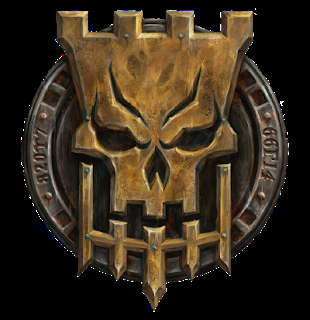 Regla de la casa para los cascos de los Enforcers de Necromunda