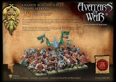 Regimiento de Enanos Buscamuertes rebajados en AoW (4-7 de Septiembre)