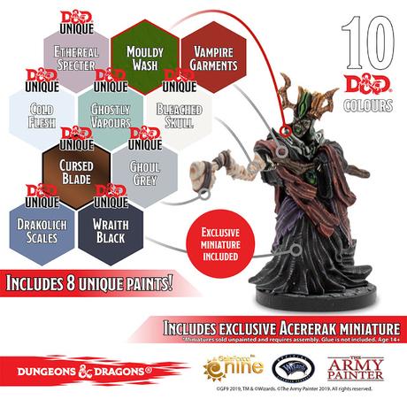 D&D Undead Paint Set de The Army Painter, en pre-pedidos