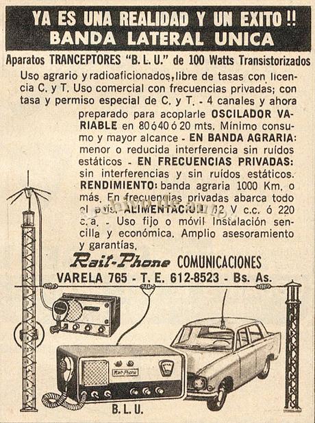 Banda lateral única, comunicación por radio en un auto Banda lateral única, comunicación por radio en un auto