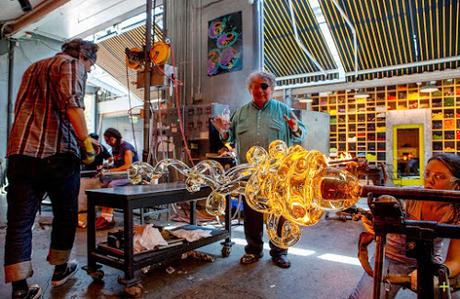 Dale Chihuly, el vidrio soplado