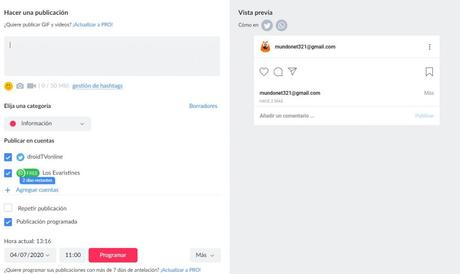  Como realizar una publicación programada en Whatsapp