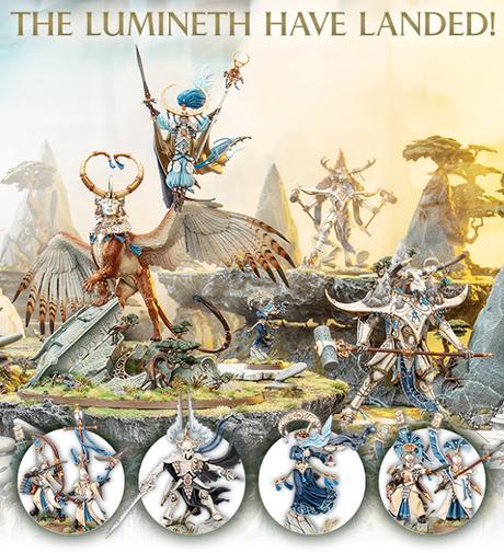 Pre-pedidos de esta semana en GW: Lumineth oleada 1, una opinión