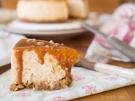 Cheesecake de dulce de leche