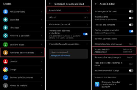 Activa el menú de opciones rápidas que no conocías en tu móvil Huawei Activa el menú de opciones rápidas que no conocías en tu móvil Huawei