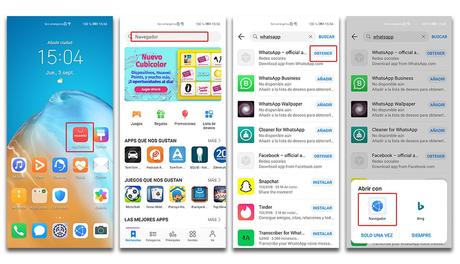 Cómo se se instalan las apps en un móvil Huawei sin Google Play Store Cómo se se instalan las apps en un móvil Huawei sin Google Play Store