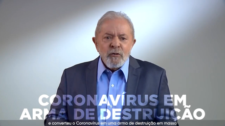 Brasil: Lula acusa a Bolsonaro por usar el Covid-19 como arma de destrucción
